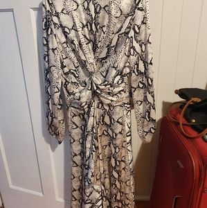 sheike python dress